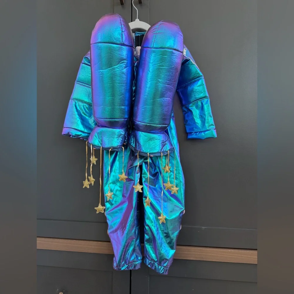 Pottery Barn Kids | Cosmic Sparkle Astronaut Light Up Space Suit Costume | 3T